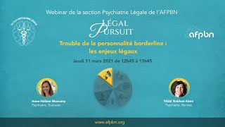 Trouble de la personnalité borderline  les enjeux légaux [upl. by Armbrecht]