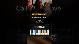 Learn How to Play 2Pacs California Love on the Piano 🎹 Part 3 [upl. by Oderfliw]