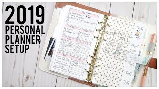 2019 Personal Planner Setup  Websters Pages [upl. by Zebaj209]