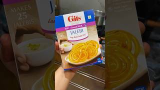 Gits jalebi mix review review shortvideo youtubeshorts ytshorts food jalebi recipe [upl. by Anoerb509]