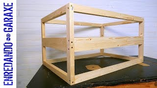 How to make a very simple wooden frame [upl. by Lowe]