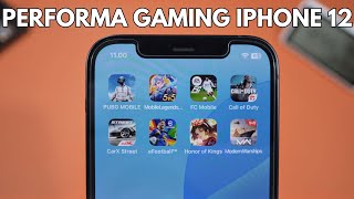 MASIH KUAT GAMING NYA IPHONE 12 IOS 181 GAMING TEST DI TAHUN 2024 [upl. by Tutto]