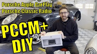 DIY Porsche Apple CarPlay  PCCM Install  Porsche Classic Radio [upl. by Ariahaj]