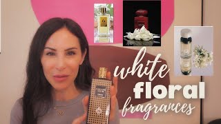 LETS TALK POPULAR WHITE FLORAL FRAGRANCES IN MY PERFUME COLLECTION [upl. by Yadahs]