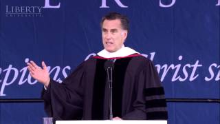 Mitt Romney  Liberty University Commencement [upl. by Aizti]