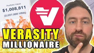 How Many Verasity VRA To Be A Millionaire With Price Prediction [upl. by Drus]