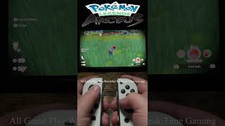 Pokemon Legends Arceus  Nintendo Switch OLED Gameplay [upl. by Weasner]