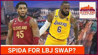 Donovan Mitchell for LeBron James Paul Pierce throws out WILD NBA trade rumors [upl. by Akined698]