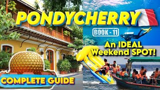 Pondicherry 2 Days Complete Travel Guide  Unseen Tourist Places  Auroville  Budget Details [upl. by Itteb889]