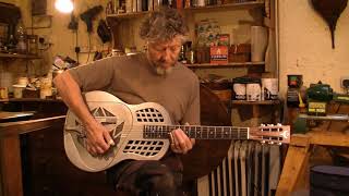 Icarus Tricone Resonator played by Roger Hubbard [upl. by Pincas]