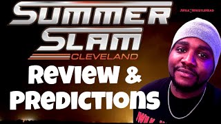 Summer Slam 2024 Review amp Predictions [upl. by Ahsenwahs]