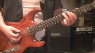 ACDC Big Gun Guitar Lesson  Tutorial [upl. by Eniak]