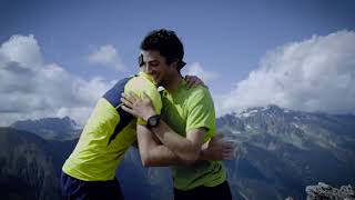 Karl Egloff meets Kilian Jornet in Chamonix 2015 [upl. by Sand158]