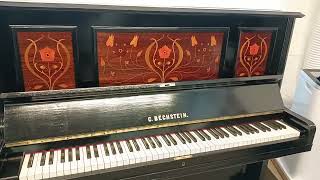 Bechstein Model 3 Ebony Inlaid Repolished Piano [upl. by Auqenwahs]