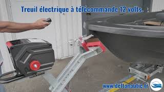 Treuil électrique à télécommande 12 volts [upl. by Delmar434]