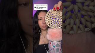 shell coaster ON the microphone asmr asmrjade satisfying tingles [upl. by Letnahs965]