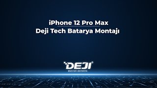 iPhone 12 Pro Max Mucize Batarya Deji Tech  \u00100 Pil Sağlığı  Batarya Montajı [upl. by Annala845]