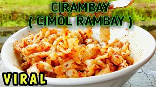 VIRAL  CIRAMBAY  SAMBEL GLEDEK [upl. by Lorollas]