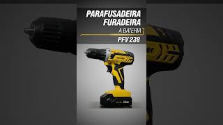 ParafusadeiraFuradeira a Bateria PFV 238  VONDER [upl. by Karlis]