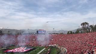 Rose bowl 2018 Flyover [upl. by Pepita909]