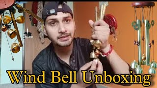 Unboxing and Review Wind bell 🔔  amazing sound  Hall or Room decoration [upl. by Estrellita]