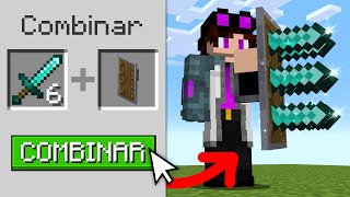 Eu posso JUNTAR Qualquer ITEM no Minecraft [upl. by Ashton]