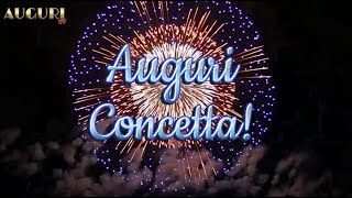 Buon Compleanno Concetta 🥳 Tanti Auguri [upl. by Margetts]