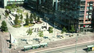 Helsinki Kamppi white nights timelapse [upl. by Hermon]