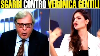 SGARBI CONTRO VERONICA GENTILI incazzato per la batosta subita M5S PD FORZAITALIA [upl. by Freedman]