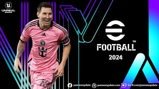 PES 2020 Menu eFootball 2024 by PESNewupdate [upl. by Olvan]