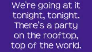 Hot Chelle Rae  Tonight Tonight Lyrics [upl. by Teena498]