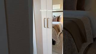 Easy DIY Wardrobe Hack✨ diy diydecor diyhacks homedecor easydiy [upl. by Lebatsirhc]