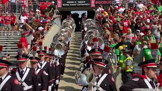 Ohio State Marching Band TBDBITL Ramp Entrance 2021 in 4K [upl. by Parnell775]