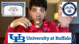 How To Get Social Security Number for International Students  University at Buffalo UB [upl. by Robbyn690]