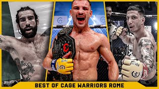 Best of Cage Warriors Rome [upl. by Ynetruoc]