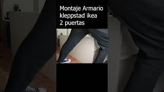 Como MONTAR ARMARIO KLEPPSTAD  IKEA  2 PUERTAS [upl. by Ailehs]