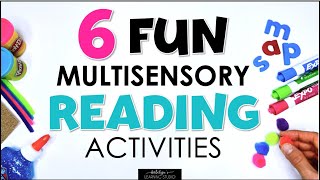 6 Fun Multisensory Teaching Activities for Learning Phonics and Reading [upl. by Harmony588]