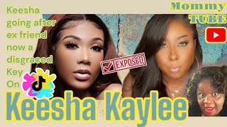 Keesha vs Paris Keesha Kaylee follows paris all the way to tiktok Here’s why drama [upl. by Ekrub]