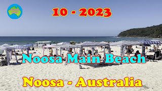 Noosa Main Beach10  2023  Noosa Australia [upl. by Aicella67]