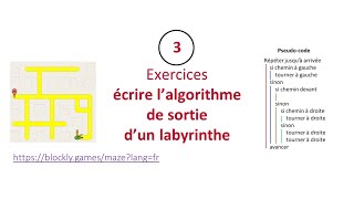 algorithmes 3a  exercice de pseudocode et diagramme de flux [upl. by Odnavres844]