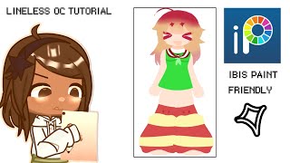 LINELESS OC TUTORIAL [upl. by Airbma744]