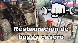 Cómo hacer un Buggy casero restauración de un Buggy  Kart cross casero  go Kart casero [upl. by Peri]