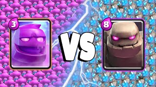 ELIXIR GOLEM VS GOLEM 2024  Clash Royale Challenge [upl. by Giraldo]