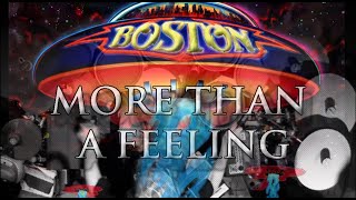 MORE THAN A FEELING BOSTON boston 1970s drumcover drummer music drums music [upl. by Samp]