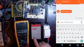 GSM Relay  SIM800L Atmega328 Arduino [upl. by Notnek]