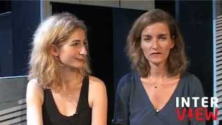 Interview Visioscène  Léonore Confino et Catherine Schaub quotBuildingquot [upl. by Rebmeced837]