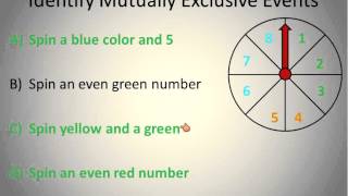 Probability of Mutually Exclusive Events Simplifying Math [upl. by Leverett]