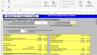 H2015 oppgave 3 Kapitalbehov og Finansiering Øk og led [upl. by Epul380]