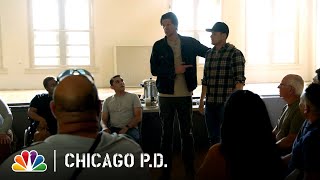 Halstead Attends a Veterans Support Meeting to Get Intel  Chicago PD [upl. by Nannoc]