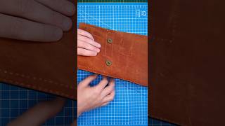 Making a leather crossbody bag PART 2  PDF pattern  DIY  Tutorial leatherwork leathercraft [upl. by Culver]